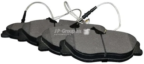 Гальмівні колодки пер. Jumpy/Scudo/Expert 96- (Lucas) JP GROUP 4163603310