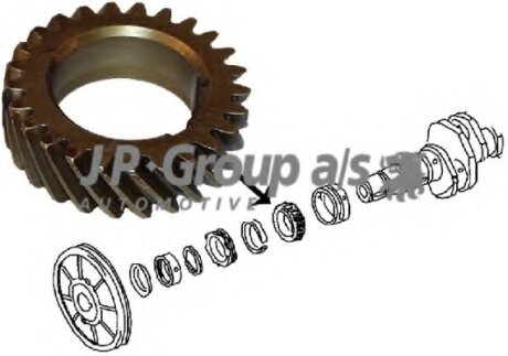 Фото шестерня JP GROUP 8110452006 Шестерня JP GROUP 8110452006