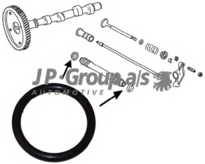 Кільце ущільнювальне JP GROUP 8111001606
