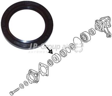 Фото сальник JP GROUP 8151250600 Сальник JP GROUP 8151250600