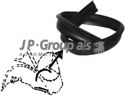 Ущільнювач для моторного відсіку передній JP GROUP 8185500606