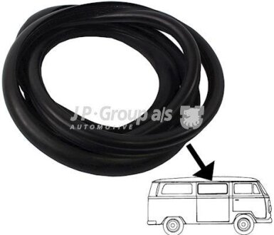 Фото ущільнювач вікон бокових JP GROUP 8186101300 Ущільнювач вікон бокових JP GROUP 8186101300