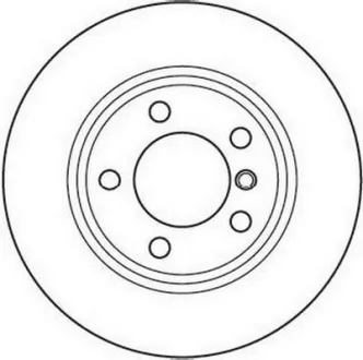 КОМПЛ.2 ШТ/ Гальмівний диск пер. BMW 3 (E46) 98- (300*22) Jurid 562090JC