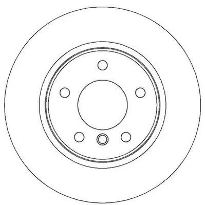 Гальмівний диск зад. BMW 1 (E81/E87)/3 (E90) (296*65,2) компл. 2шт Jurid 562310JC (фото 1)