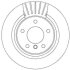 Гальмівний диск зад. BMW 1 (E81/E87)/3 (E90/E91/F30/F80) (300*66) компл. 2шт Jurid 562316JC (фото 1)