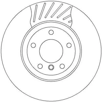 Гальмівний диск зад. BMW 3 (E46) 97-07 (320*60,3)компл. 2шт Jurid 562318JC (фото 1)