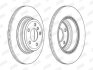 Гальмівний диск зад. BMW 3 (F30/F31/F80)/3 (F31)/4 (F33/F36/F83) 11- (330*66,2) компл. 2шт Jurid 562980JC (фото 1)