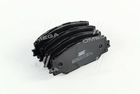 Гальмівні колодки пер. RAV 4 05-18/AURIS 07-12 (AKEBONO) Jurid 572569J