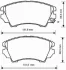 Гальмівні колодки пер. Opel Astra J 09-/Insignia 08- (Mando) Jurid 573270J (фото 1)