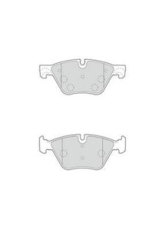 Гальмівні колодки пер. F10/F11 09-17 (ATE) Jurid 573364J