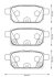 Гальмівні колодки зад. Baleno 16-/Swift 10-/Vitara 15- Jurid 573384J (фото 1)