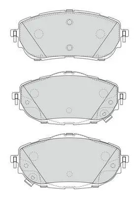 Гальмівні колодки пер. Corolla/Auris 12- (Bosch) Jurid 573440J (фото 1)