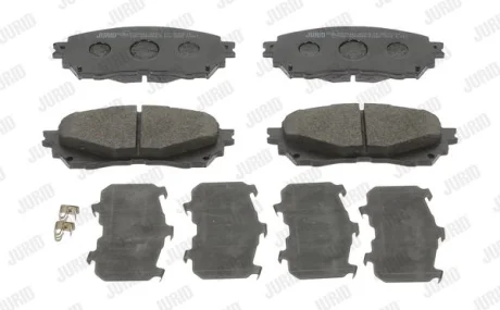 Гальмівні колодки пер. Mazda 6 12- (Akebono) Jurid 573444J