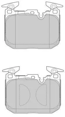 Гальмівні колодки пер. BMW 1 (F20)/3 (F30/F31/F80) 11-19 (Brembo) Jurid 573602J (фото 1)