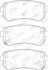 Гальмівні колодки зад. Sonata VI/VII/ix 35/Optima/Sportage 09- (Mando) Jurid 573830J (фото 1)