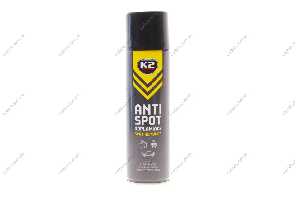 Засіб для видалення стійких плям та клею ANTI SPOT (250ml) (універсальне) (антискотч) K2 B550 (фото 1)
