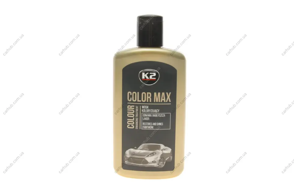 Віск автомобільний Color MAX (250 ml) Чорний K2 K020CAN (фото 1)