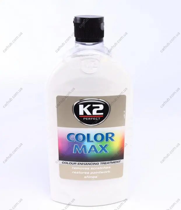 Віск автомобільний Color MAX (500 мл) Білий K2 K025BI (фото 1)