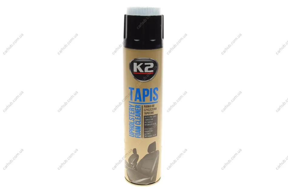Засіб для очистки всіх видів тканин Tapis (600ml) (салон автомобіля) (+щітка) K2 K206B (фото 1)