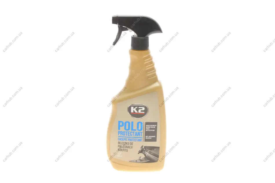 Поліроль для пластика Polo Cockpit Spray (Злений чай) (750ml) K2 K417ZH (фото 1)