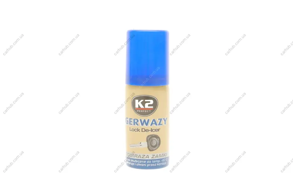 Засіб для розморожування замків без пошкодження лаку (50ml) K2 K656 (фото 1)