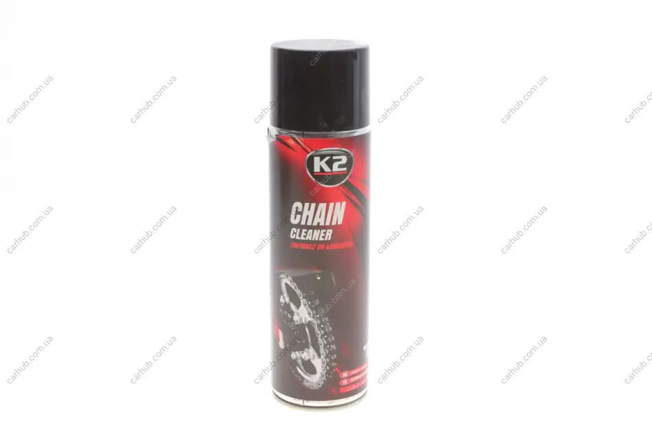 Засіб для очищення ланцюгів Chain Cleaner (500ml) (аерозоль) K2 W148 (фото 1)