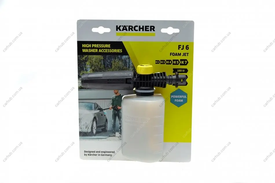 Насадка для пінної чистки FJ 6 (0.6L) KAERCHER Kaercher 2.643-147.0 (фото 1)