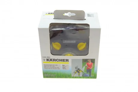 Таймер для поливу WT 2 + розподілювач 3-х канальний G1 з перехідником G3/4 KAERCHER Kaercher 2.645-209.0