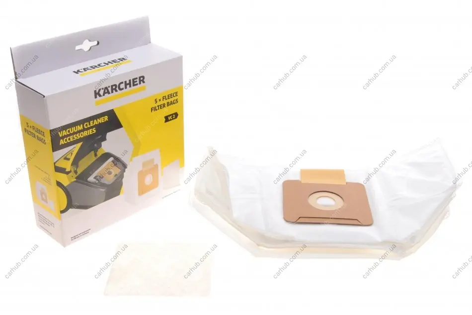 Фільтр-мішки (VC 2/VC 2 Premium) (5шт) KAERCHER Kaercher 2.863-236.0 (фото 1)