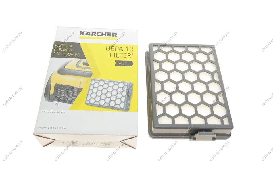 Фільтр гігієнічний Hepa 13 для пилососу VC 2 Kaercher 2.863-237.0 (фото 1)
