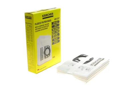 Фільтр-мішки флісові (WD 2 Plus/WD 3/WD 3 Battery/KWD 1-3) (4шт) KAERCHER Kaercher 2.863-314.0