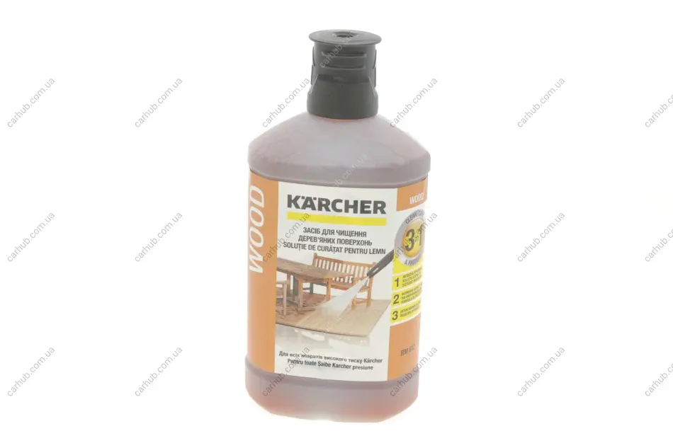 Засіб для очищення деревини 3-in-1 RM 612 (1L) Kaercher 6.295-757.0 (фото 1)