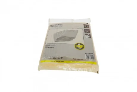 Фільтр-мішки паперові NT 27/1 (5шт) Kaercher 6.904-290.0