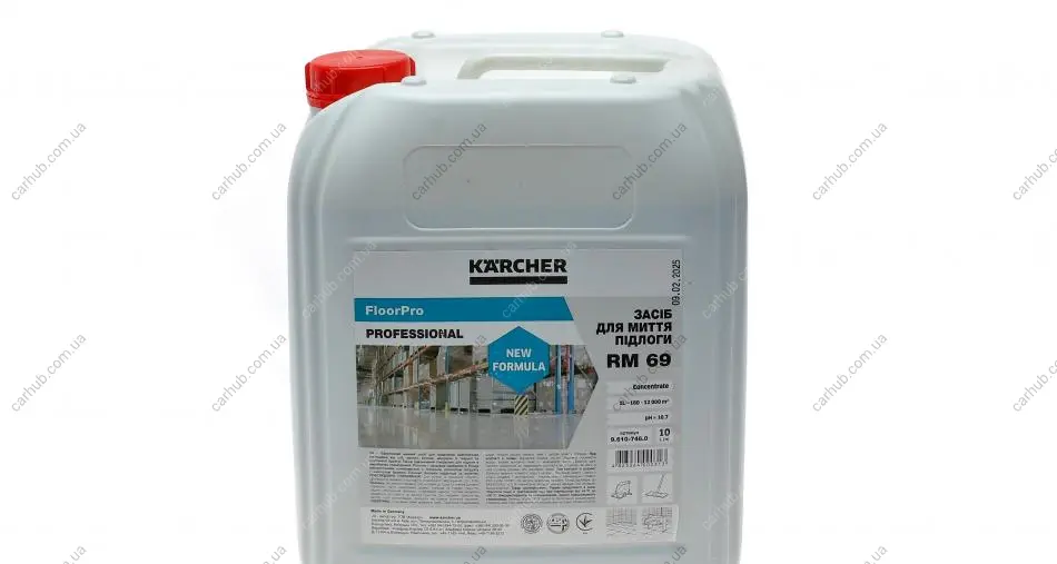 Засіб для загальної чистки підлоги RM 69 ASF (10L) KAERCHER Kaercher 9.610-746.0 (фото 1)