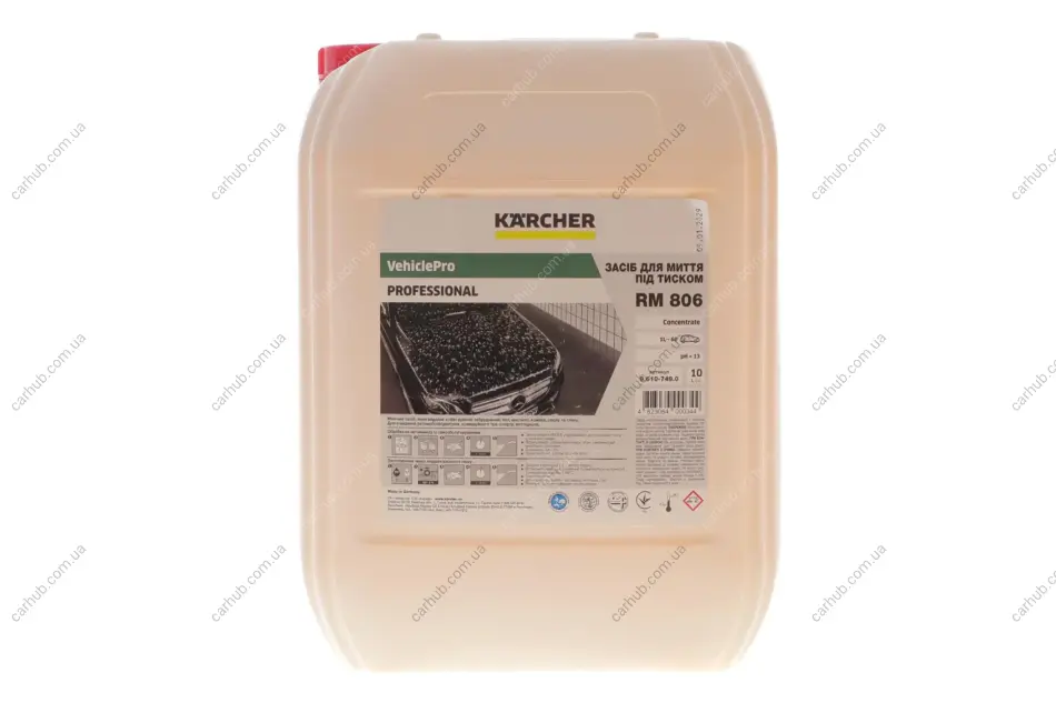 Засіб для бесконтактної чистки RM 806 (10L) Kaercher 9.610-749.0 (фото 1)