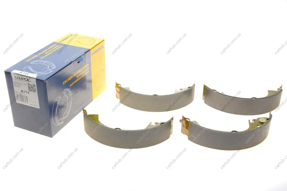Колодки ручника Mitsubishi Pajero/L200/L300 -95 (254x50) KAMPOL K-774 (фото 1)