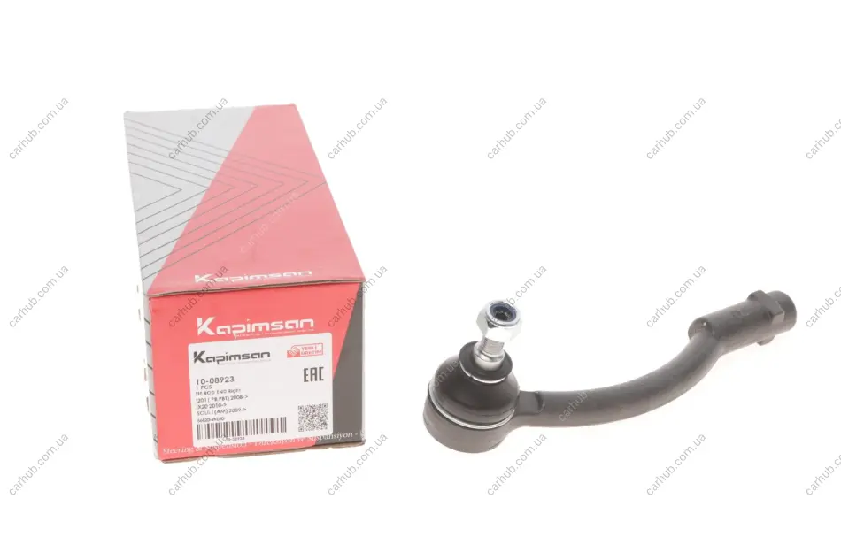 Наконечник тяги рульової (R) Hyundai i20 08-15/ix20 10-/Kia Soul/Venga 09- KAPIMSAN 10-08923 (фото 1)