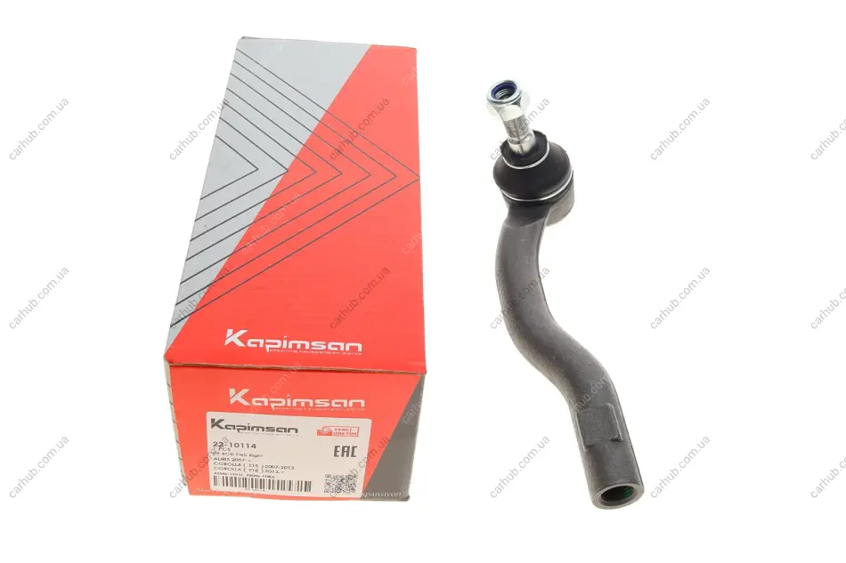 Наконечник тяги рульової (R) Toyota Corolla 06-/Auris 07-12/Prius+ 11- KAPIMSAN 22-10114 (фото 1)