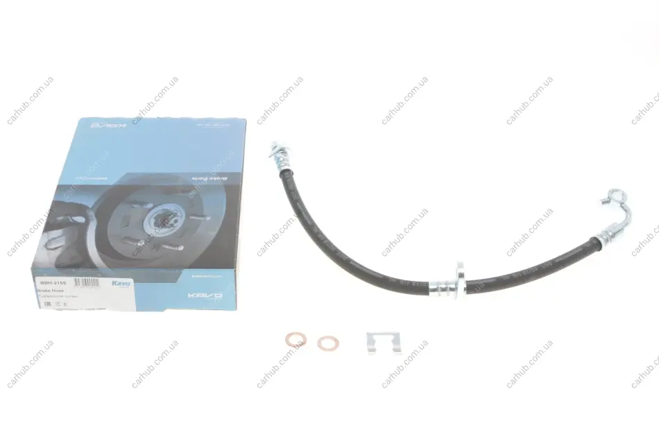 Шланг гальмівний (передній) Honda CR-V III/IV 06- (R) (L=416mm) PARTS KAVO BBH-2155 (фото 1)