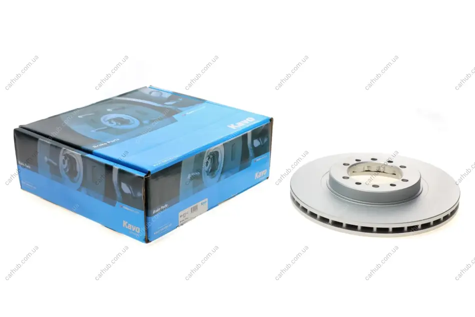 Диск гальмівний (передній) Mitsubishi Pajero 90-00/L200 96-07 (276x24) PARTS KAVO BR-5722-C (фото 1)