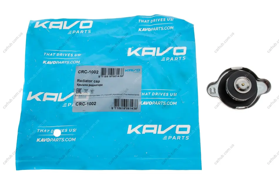 Кришка радіатора Renault Kangoo 1.5dci 03-09/Mazda 626/Honda Civic VI (1.1bar) KAVO CRC-1002 (фото 1)