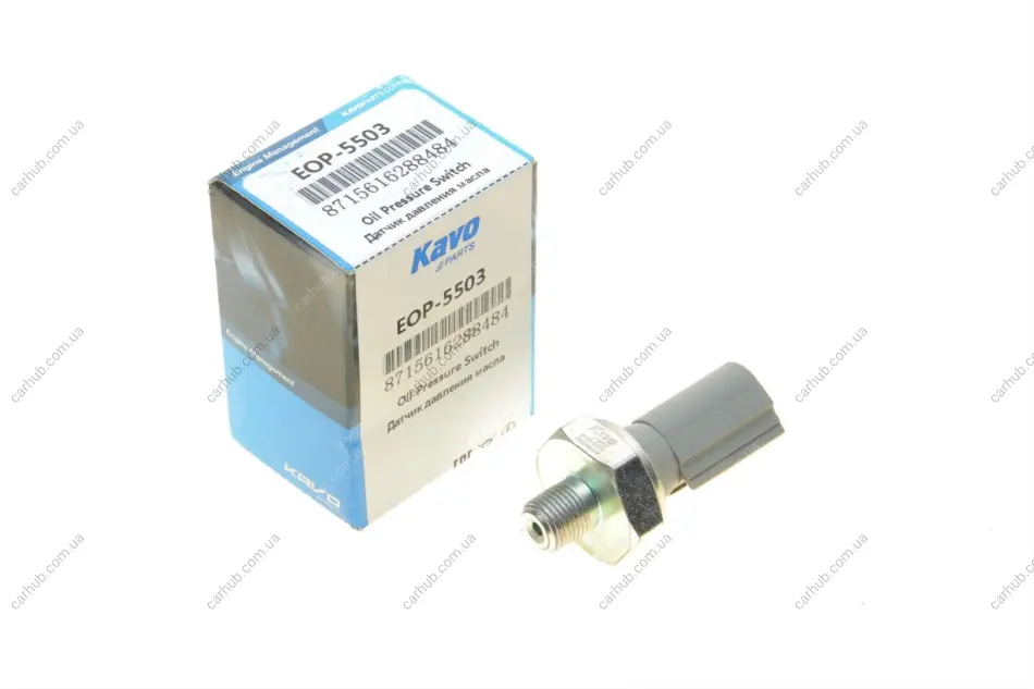 Датчик тиску оливи Mitsubishi Colt/Galant/L200/Montero 1.1-3.8 V6 02- (0,2 bar) KAVO EOP-5503 (фото 1)