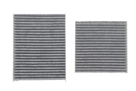 Фільтр салону Citroen C3 09-/C4 Cactus/Peugeot 2008 13-/207 06-15/208 12- (к-кт 2шт.) (вугільний) KAVO FCA-10184C