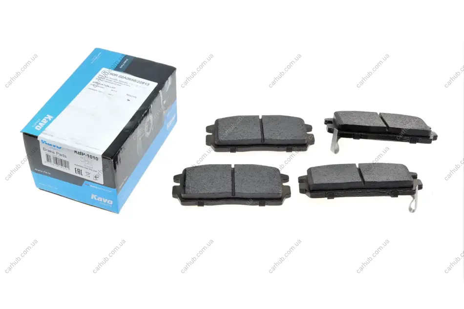 Колодки гальмівні (задні) Chevrolet Captiva/ Opel Antara A 06- KAVO KBP-1010 (фото 1)