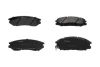 Колодки гальмівні (передні) Hyundai Santa Fe/Trajet 00-12/Ssangyong Actyon/Kyron 05-/Rexton 02- KAVO KBP-3019 (фото 1)