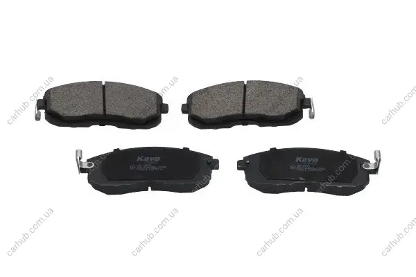 Колодки гальмівні (передні) Nissan Juke/ Pulsar/ Tiida 07- PARTS KAVO KBP-6579 (фото 1)