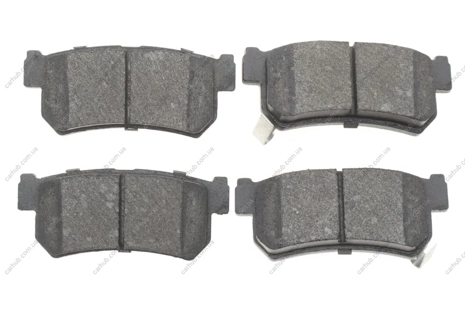 Колодки гальмівні (задні) SsangYong Rexton 02-/ Actyon 05- (Akebono) PARTS KAVO KBP-7501 (фото 1)