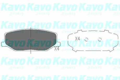 Колодки гальмівні (передні) Suzuki Jimni 98- PARTS KAVO KBP-8502