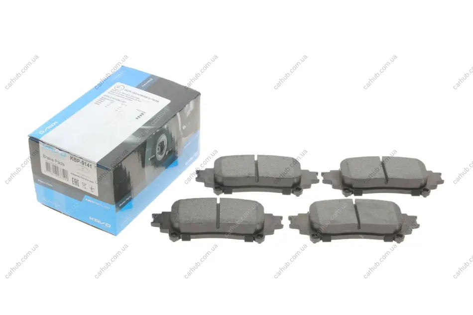 Колодки гальмівні (задні) Lexus GS/IS III/RC 12- PARTS KAVO KBP-9141 (фото 1)