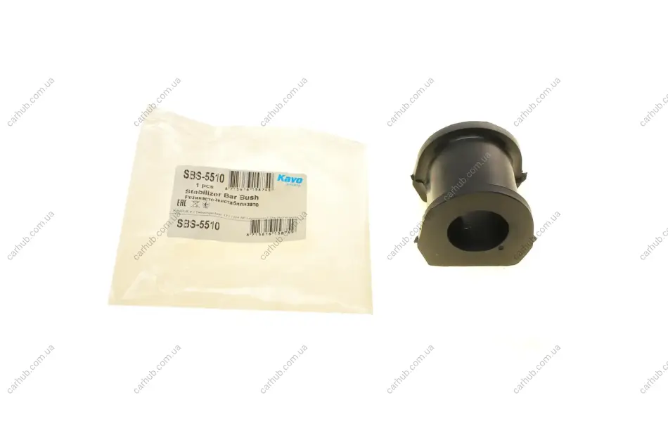 Втулка стабілізатора (переднього) Mitsubishi L200/Pajero 98- (d=30mm) PARTS KAVO SBS-5510 (фото 1)